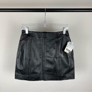NWT Wilson’s leather skirt